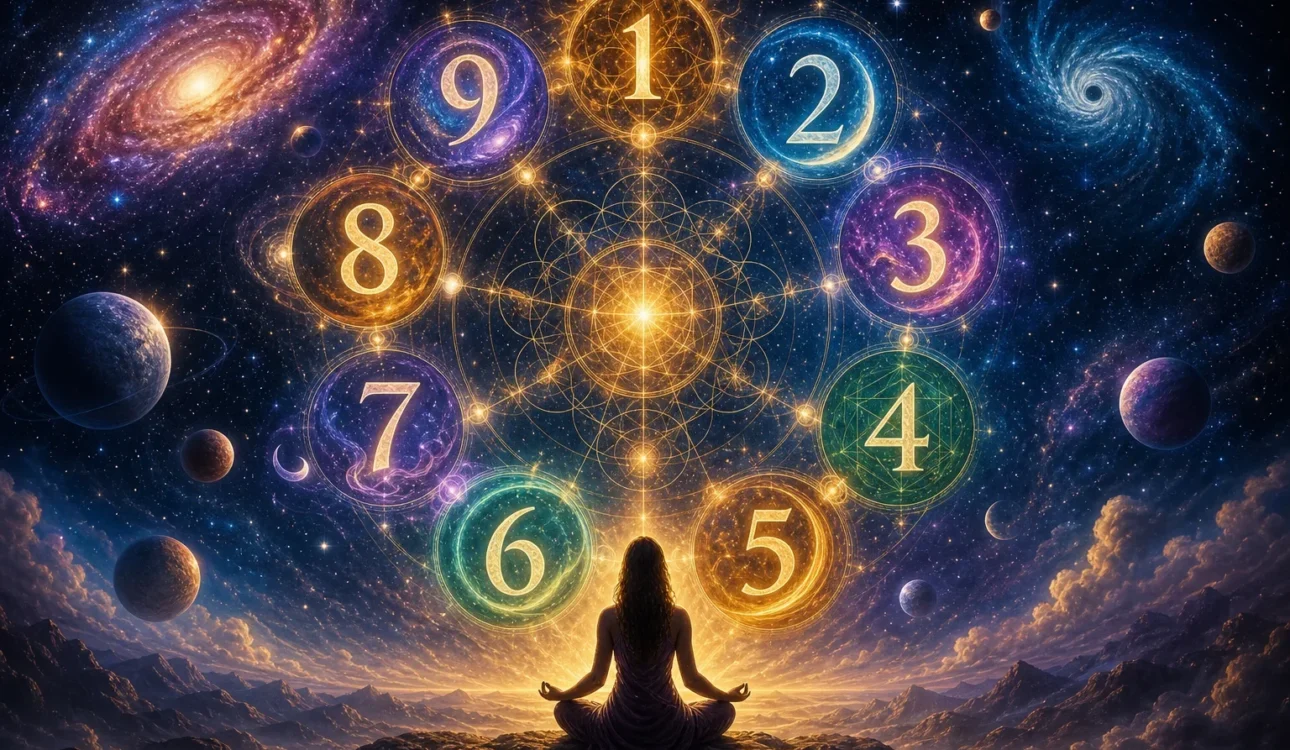 宇宙主題生命靈數1到9星際符號